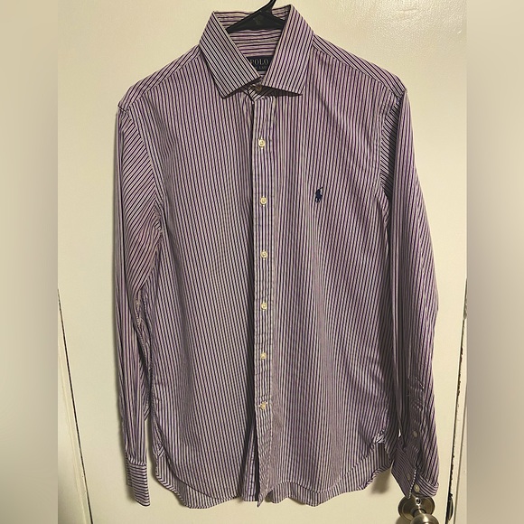 Men’s Purple Ralph Lauren Button Down - Picture 1 of 7